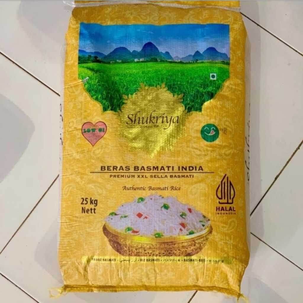 

Shukriya Beras Basmati XXL 1121 - 25 K