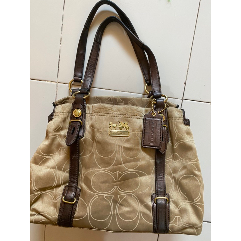 COACH VINTAGE TOTE BAG PRELOVED SECOND BEKAS