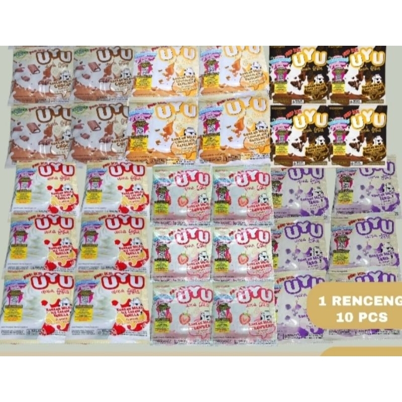 

pop ice uyu korean milky rasa baru (SATU PACK ISI 5RENTENG 10pcs)