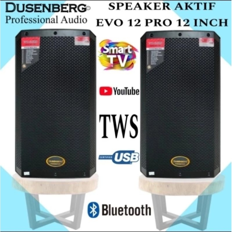 Speaker Aktif 12'inch Dusenberg EVO 12PRO Original Garansi Resmi