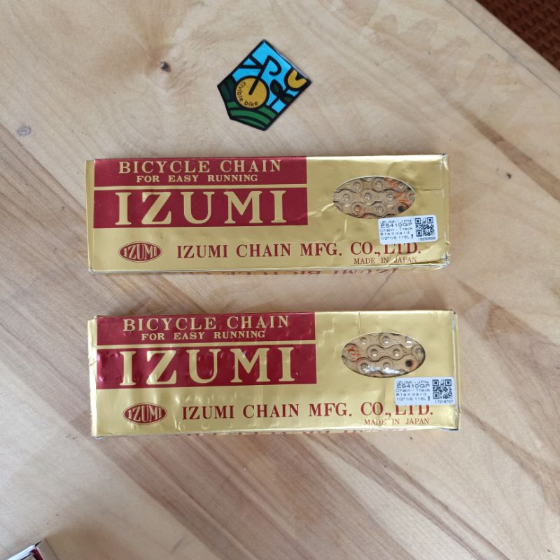 Rantai Sepeda Izumi Gold Fixie SingleSpeed