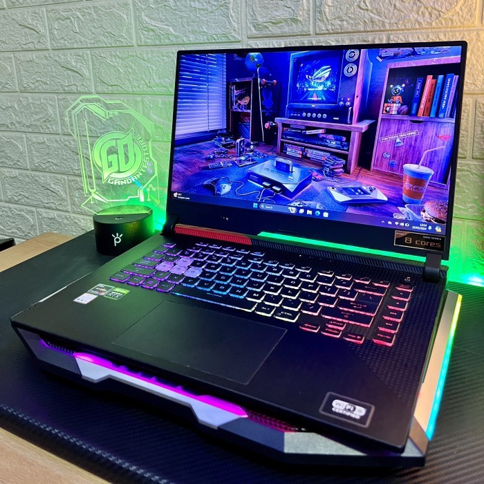 Asus ROG Strix G513QC R7 RTX 3050 16 GB 100% sRGB Resmi ASUS || not Zephyrus G14 G15 Flow X13 Z13
