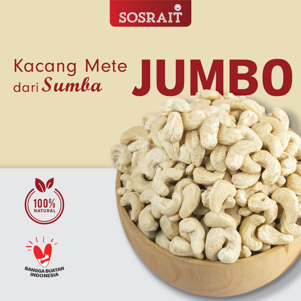 

Sosrait Kacang Mete 320 Asli Sumba