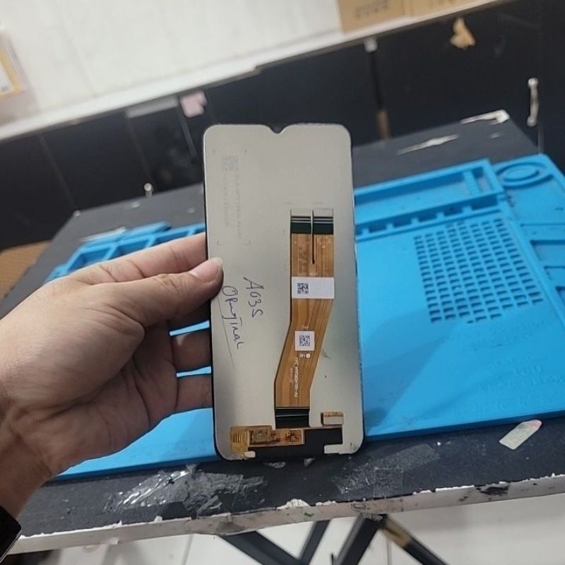lcd samsung original sein second cabutan a037f/a03s a03