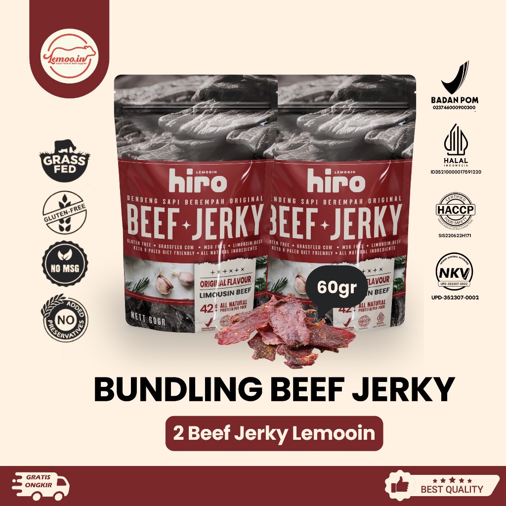 

LEMOOIN Bundling 2 Beef Jerky
