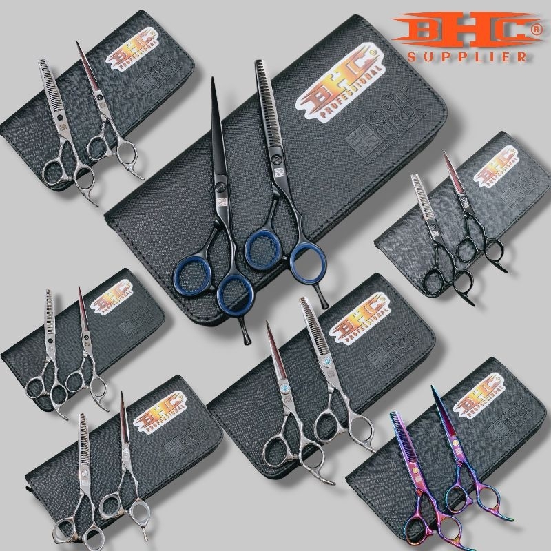Koryu Nikko Scissors - Paket Gunting SK6-60  GY-500 Diamon KN-810 820 Paket Bunglon Ukir Polos KN-35