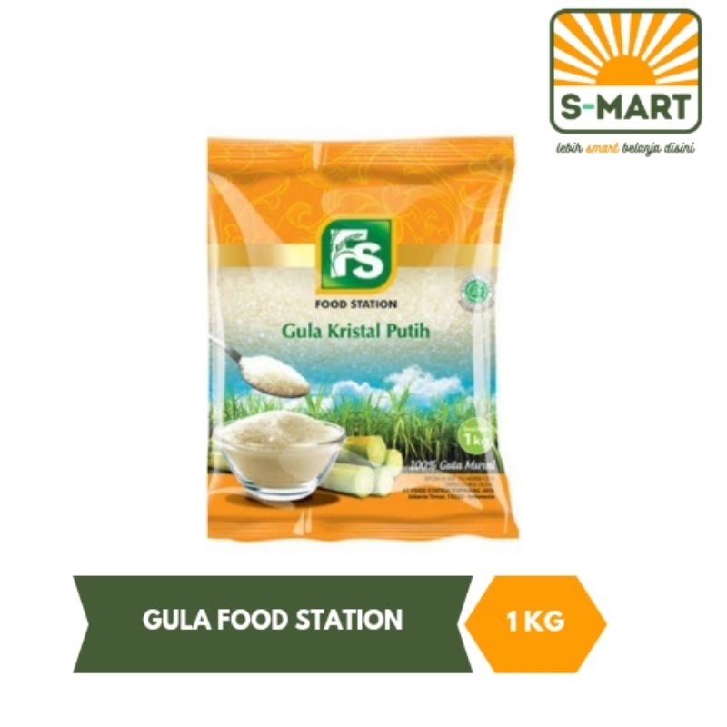 

Gula Pasir Food Station 1kg