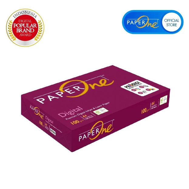 

KERTAS HVS PAPERON A4 100 GR / 1 RIM ISI 500 LBR / 1 BOX ISI 4 RIM / KERTAS PRINT/KERTAS COTO COPY