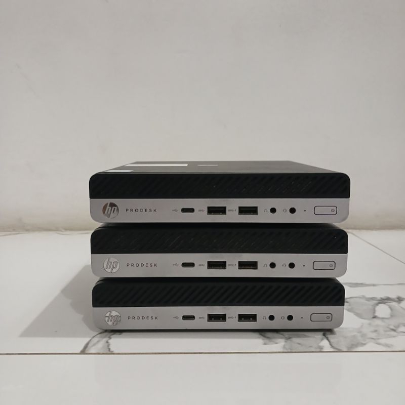 Pc Mini Hp Prodesk 600 G3 Core i3-7100T Ram 16 Gb Ddr4 Ssd 256 Gb Nvme Like New
