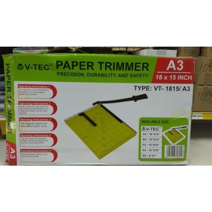 

PAPER CUTTER VTEC A3