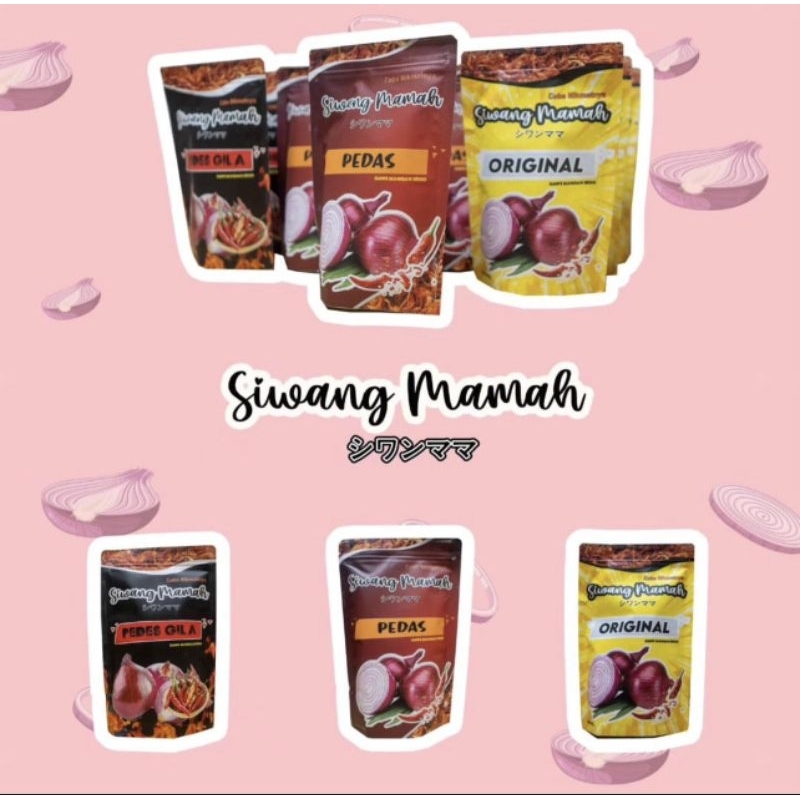 

TERASI BAWANG (SIWANG MAMAH) 100 gram - ORI, PEDAS, PEDAS GILA