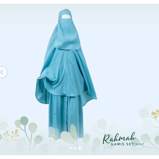Khadijah Indonesia - Gamis Set Rahmah | Dress Wanita Muslimah | Busui Frendly