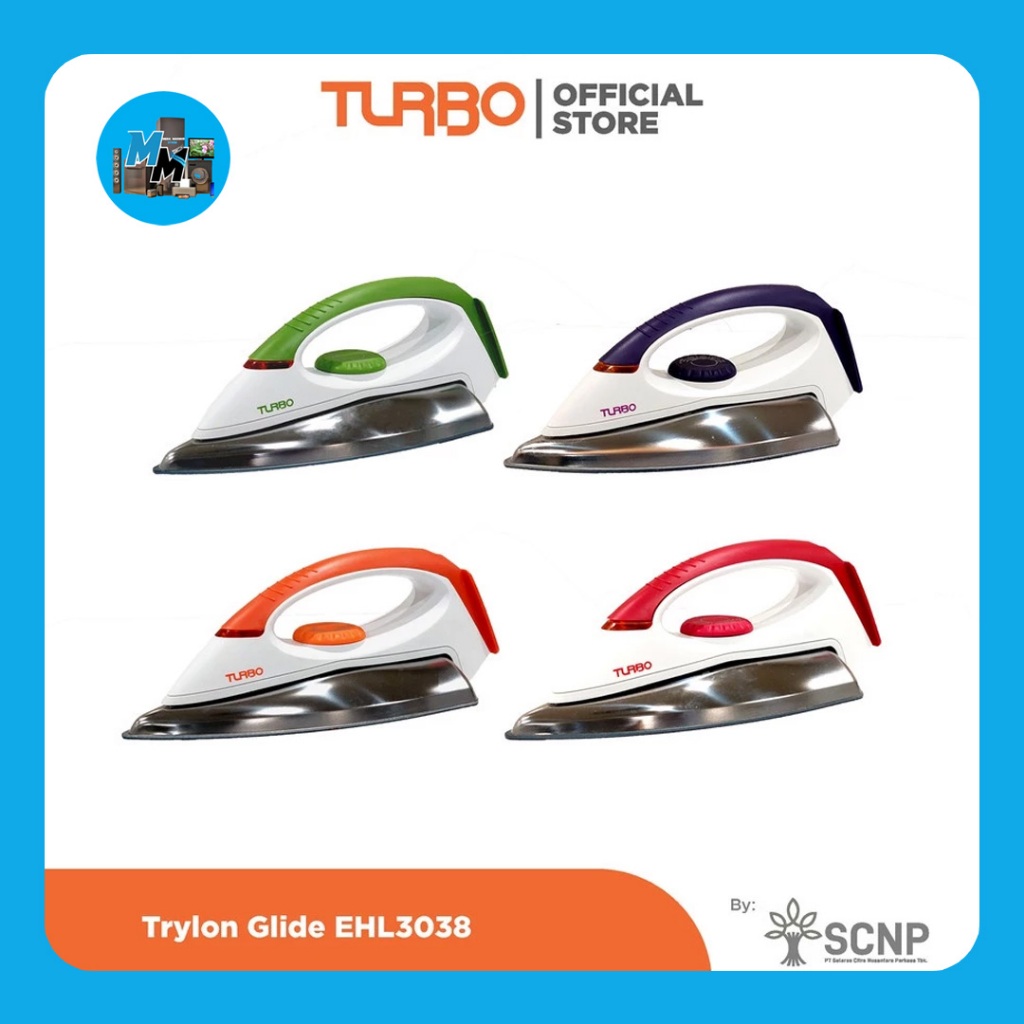 Turbo Setrika Listrik EHL 3038 - Setrika Turbo EHL-3038 - Setrika Pakaian