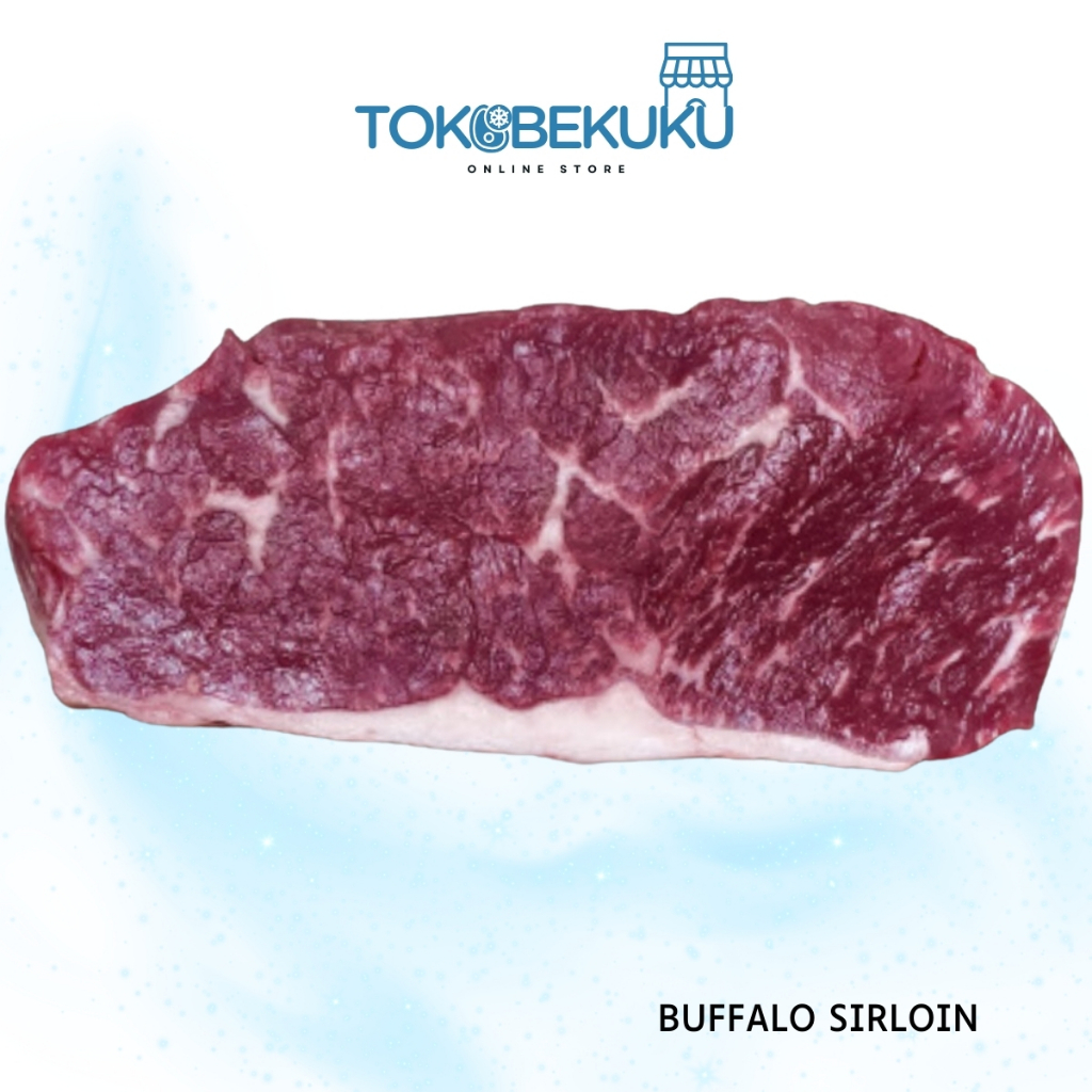 

Daging Sirloin Kerbau I Buffalo Sirloin 200gr