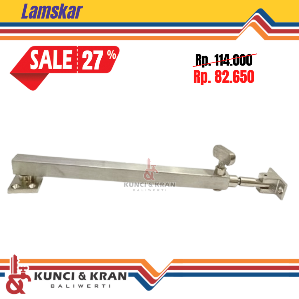 Lamskar Jendela LAMSKAR 01029 penahan jendela kayu