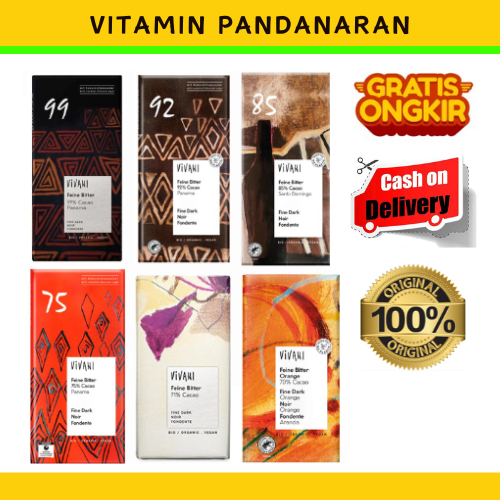 

Coklat Vivani Coklat Murni Dark Cocoa Coklat Batang