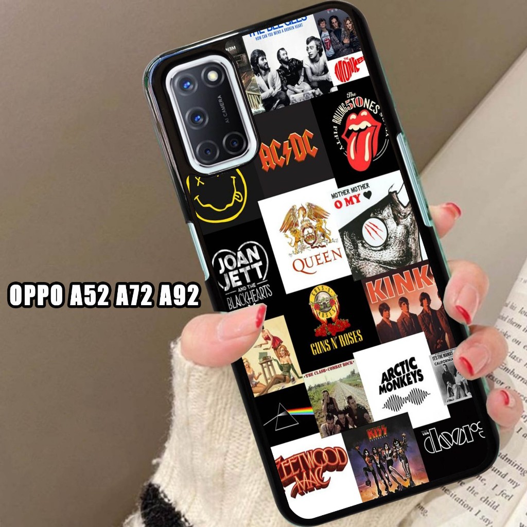 Case Glossy , Case OPPO A52 A72 A92  , Motif Keren- Silikon - Case Glossy - Casing - Terlaris - Terb