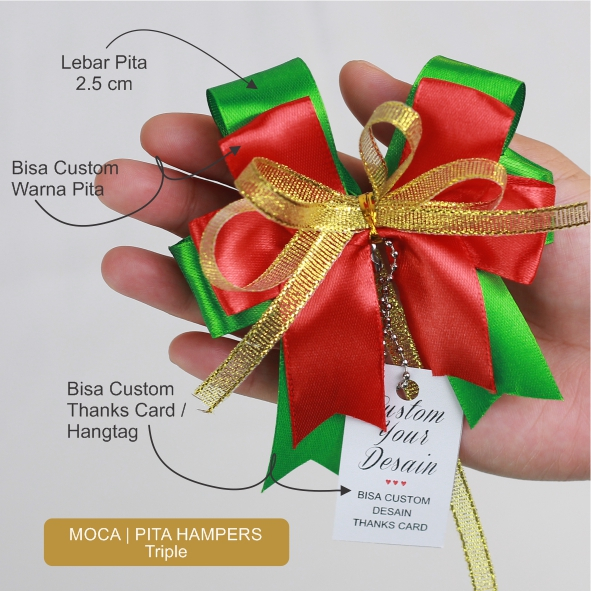 

Pita Jadi Pita Hampers Pita Kado Pita Souvenir Pita Parcel Pita Natal / Imlek / Lebaran TRIPLE