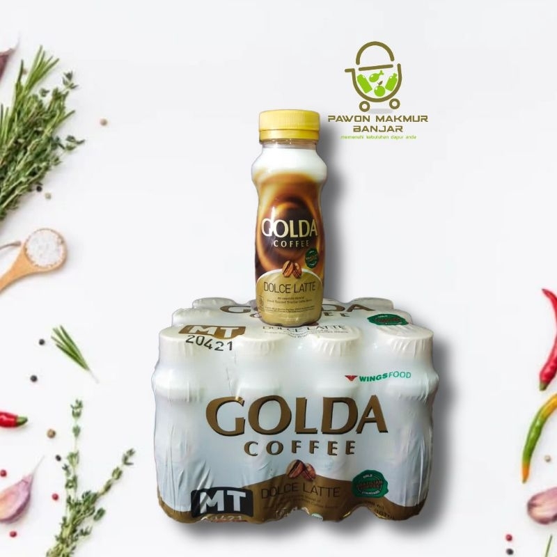 

COFFEE GOLDA DOLCE LATTE KEMASAN BOTOL 200 ML X 12