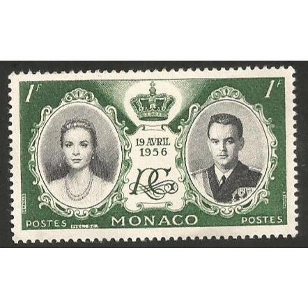 

A 11182 SATU BUAH PRANGKO MONACO NOMINAL 1F TEMA ROYAL WEDDING PRINCE RAINIER DAN LADY GRACE KELLY DENGAN KONDISI BELUM ADA CAP