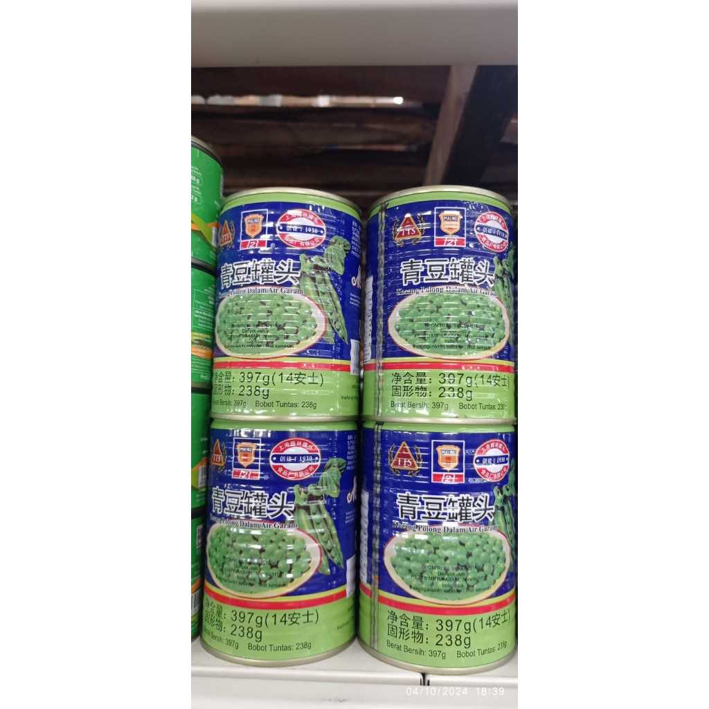 

MALING/MAILING GREENPEAS KALENG 379GR - PER KARTON ISI 24PCS