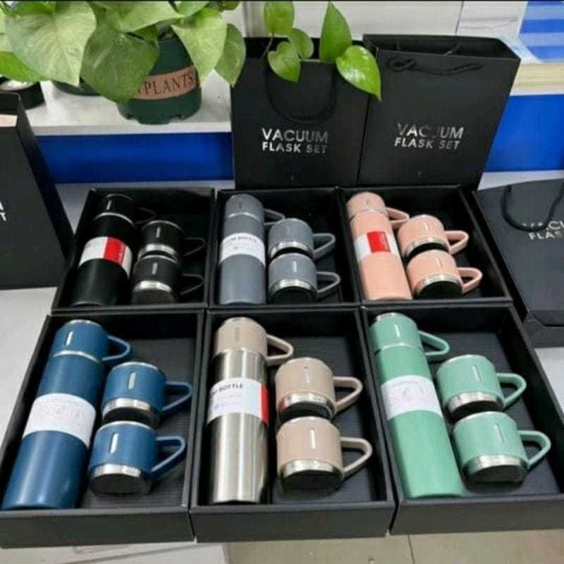 Termos Cangkir Set - Vacuum Flask - Thermos Vacum Bisnis