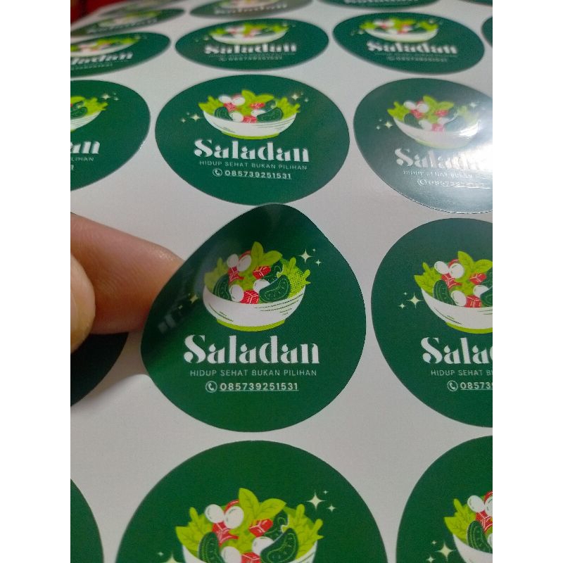 

STIKER ANTI AIR GLOSY A4