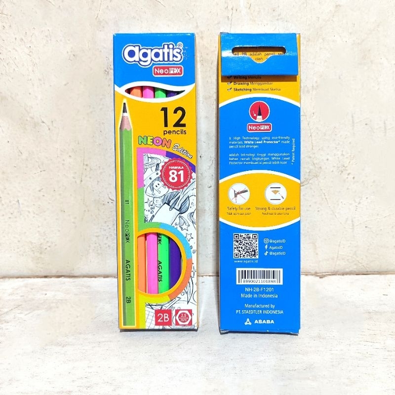 

1 Pak Pensil 2B Agatis Isi 12 Pcs