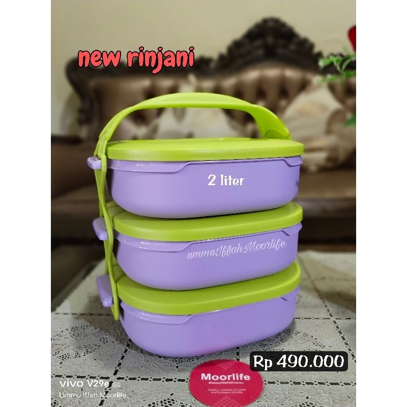 MOORLIFE PROMO NEW RINJANI RANTANG 3 SUSUN MICROWAVE