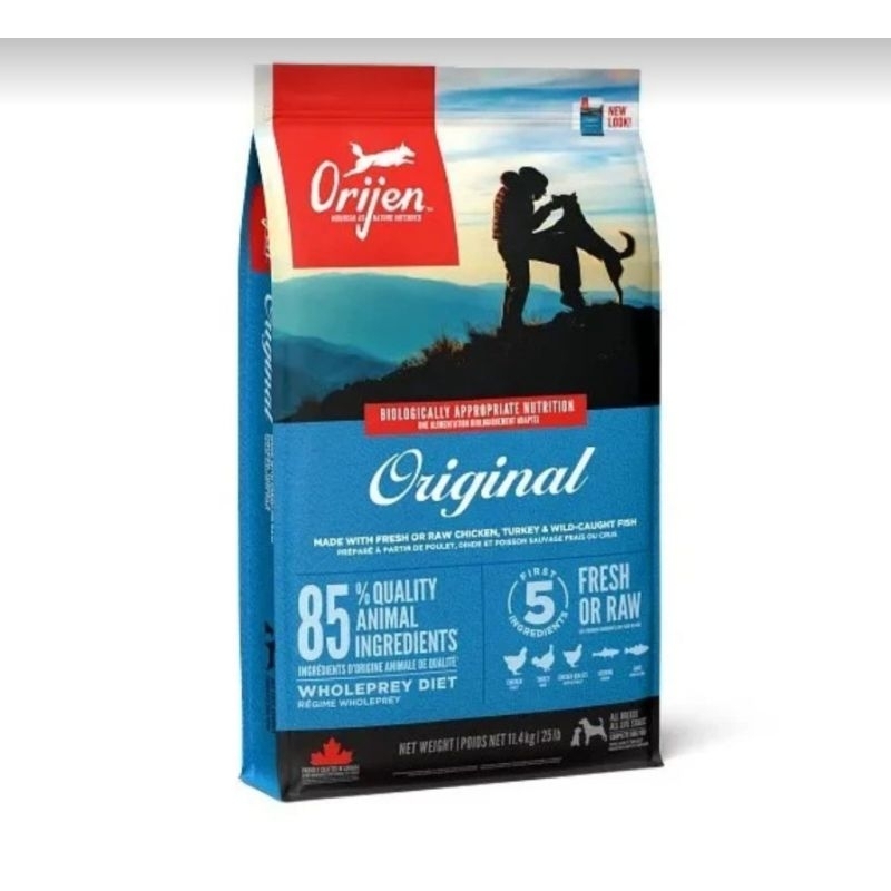 Orijen Original Adult dog food makanan anjing Ecer Repack 1 kg ASLI