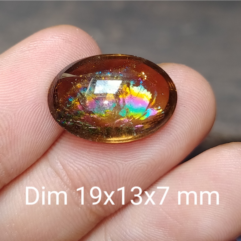 BATU KECUBUNG TEH PELANGI ASLI cek batu lainnya yaman api wulung opal bacan permata kalimaya kinyang