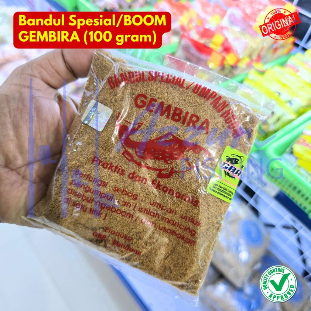 BANDUL SPESIAL GEMBIRA - UMPAN PELET BOOM GEMBIRA