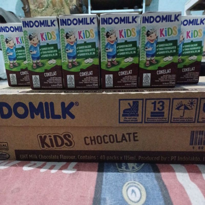 

Indomilk Kids susu UHT rasa coklat paket 10 pcs termurah