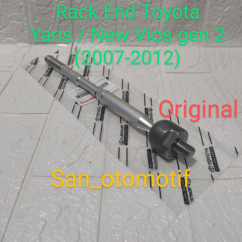 Long Tie Rod - Rack End Toyota Yaris - New Vios Gen 2 2007-2012 ORIGINAL