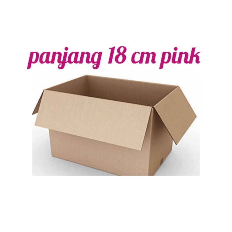 

dus panjang 18 cm pink