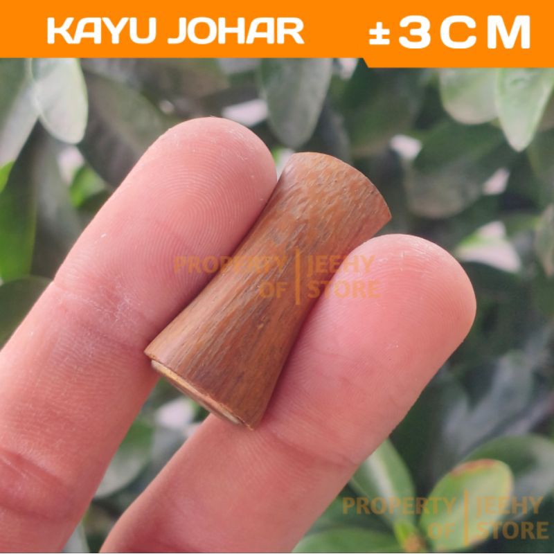 [JS] PIPA CANGKLONG MINI KAYU JOHAR 3 CM