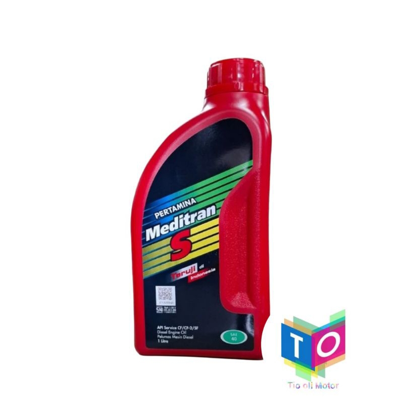 Meditran S SAE 40 Diesel 1.Liter  / 5.Liter Oli Pertamina