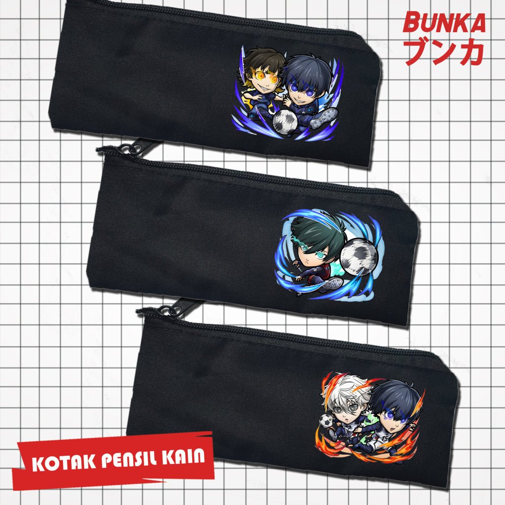 

Pouch Tempat Pensil Anime Blue Lock Action Murah Bahan Souvenir Pernikahan Bisa Bayar Ditempat cod Gift Anniversary Couple Hampers Kado