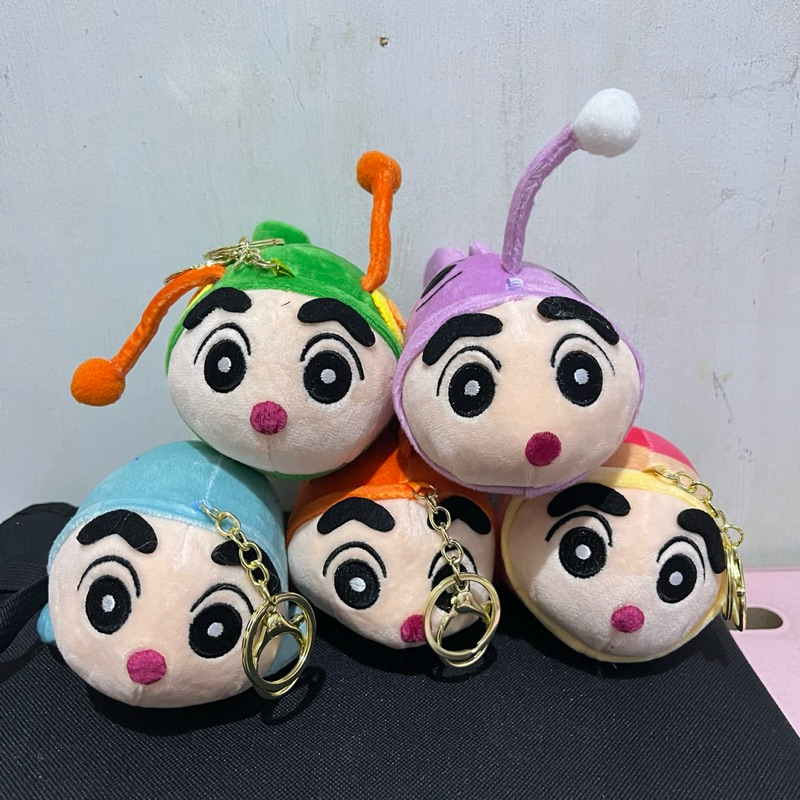 GANCI CRAYON SINCHAN SERIES FISH / GANTUNGAN KUNCI SINCHAN