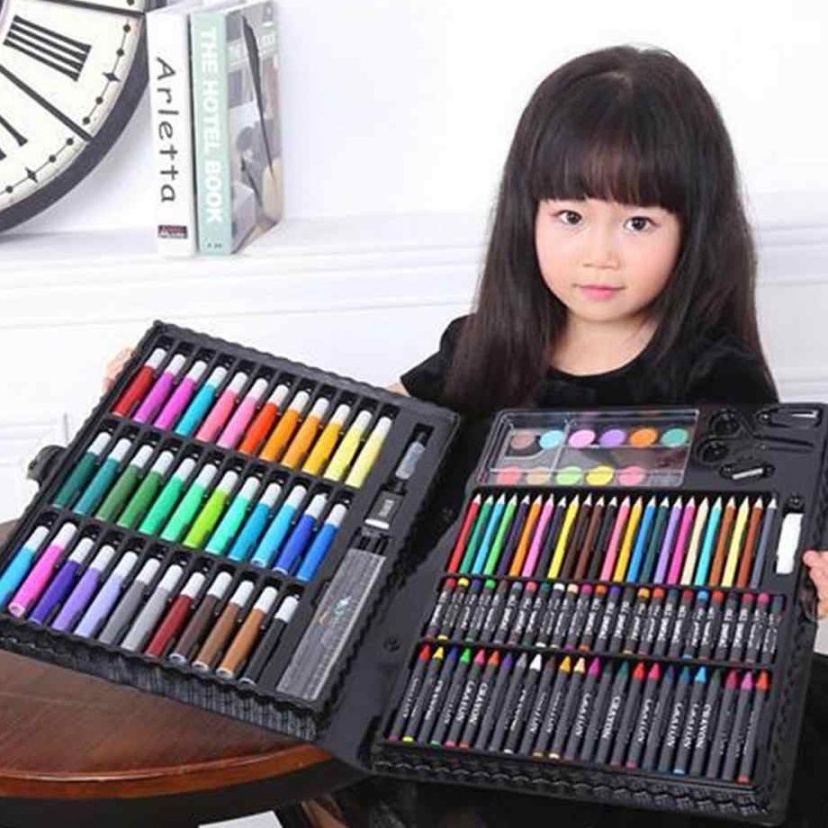 

Super Produk Pensil warna 15 pcs 15 piece art set Crayon Set 15 Pcs Art Set YS Shop