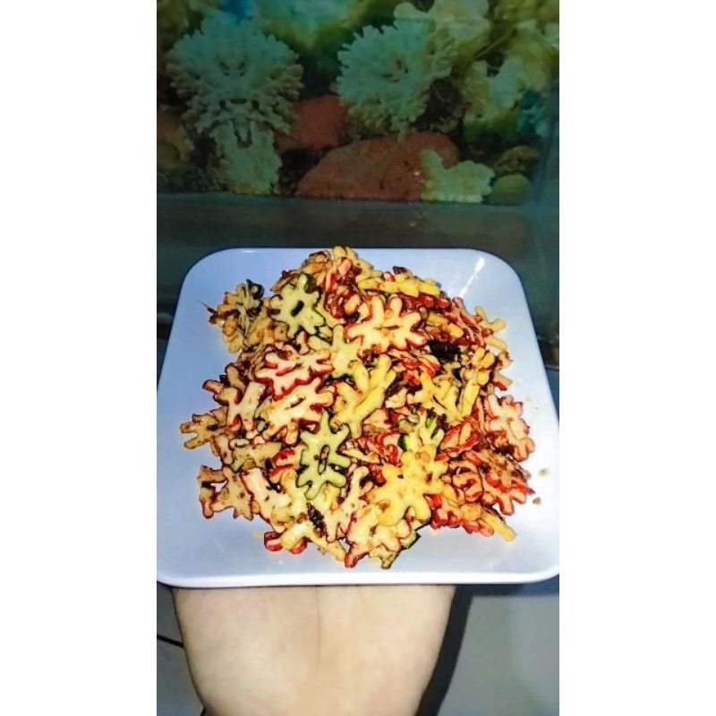 

seblak kerupuk pedas gurih