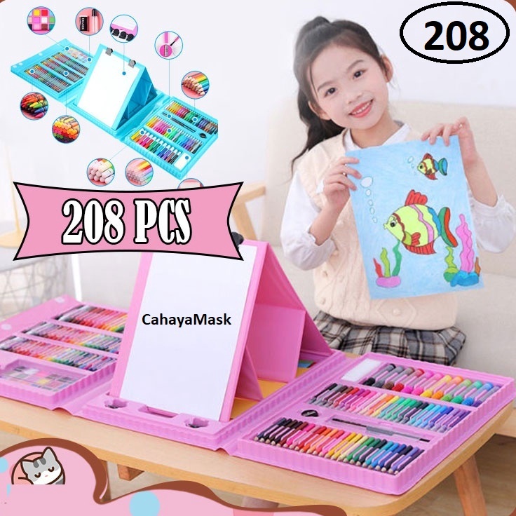 

Ready Irit Crayon Set 28 pcsPensil WarnaAlat Menggambar