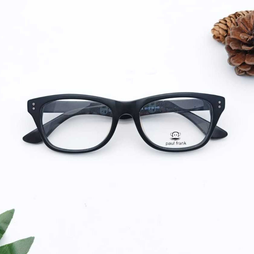 [COD] - Frame Kacamata Hitam / Kacamata Fashion PAUL FRANK 5267 Lensa Anti Radiasi Premium
