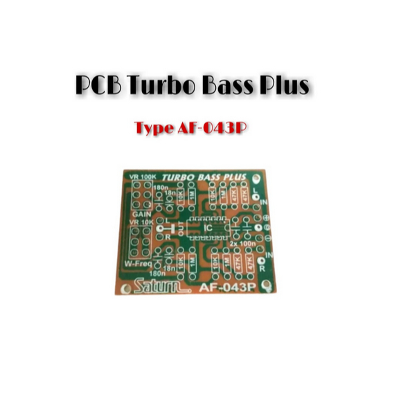 PCB Turbo Bass Plus AF-043P