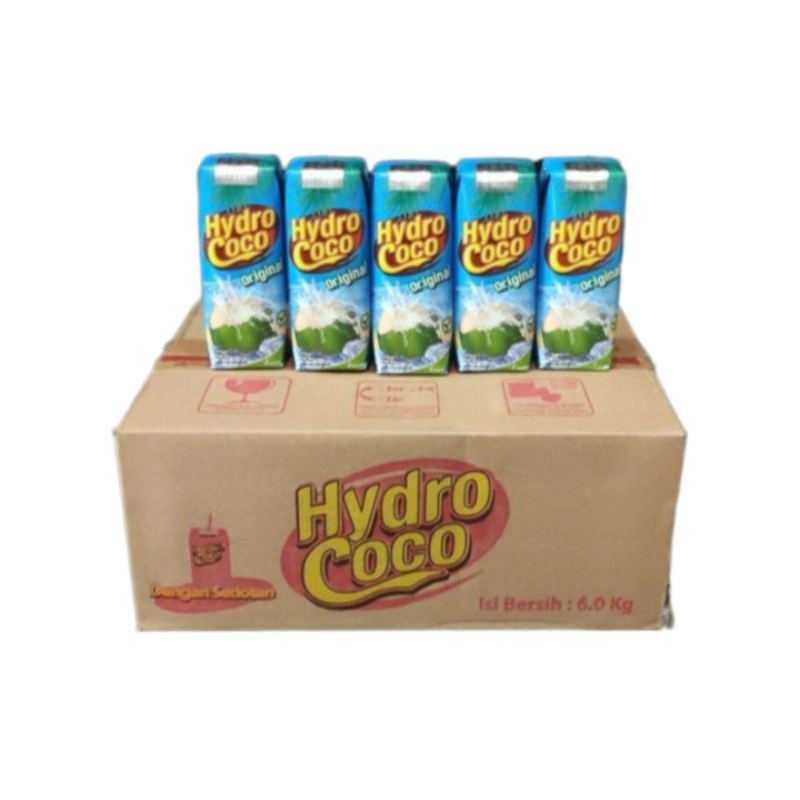

Hydro Coco Minuman Air Kelapa Original 250ml (1 dus/24 pcs)