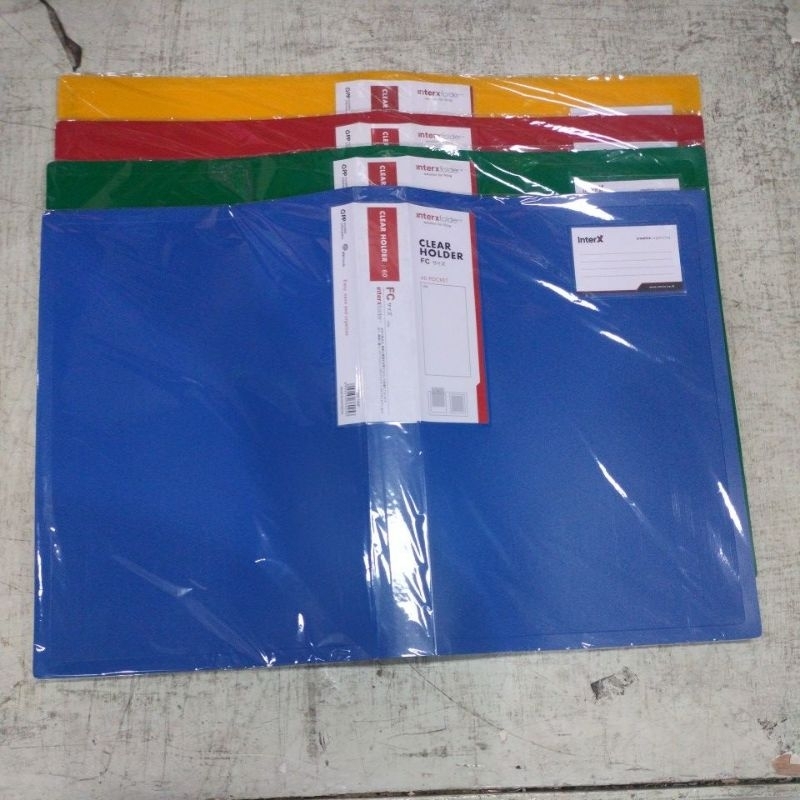 

Display Book 20/40/60 File - Penyimpanan kertas dan berkas - Clear Holder F4