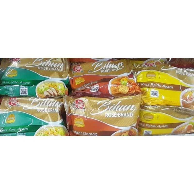 

Cod / Bihun rosebrand soto ayam, ayam bawang dan kaldu 1 dus isi 40 pcs / Rose brand bihun 55 gram varian rasa / Bihun rebus varian rasa 1 dus