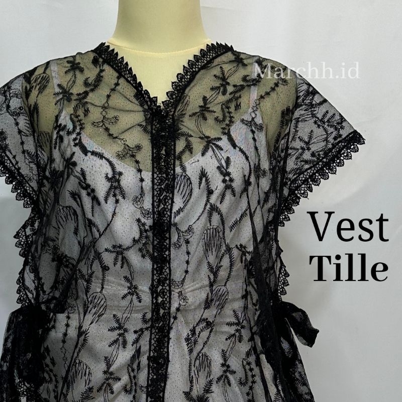 Vest Brukat Tille | Outer Brukat | Rompi Brukat Tille