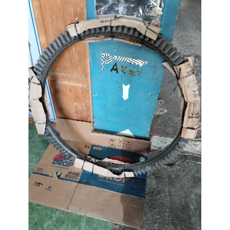 Roda Gigi Sabuk Drum Molen semen diameter 81cm universal untuk semua mesin molen