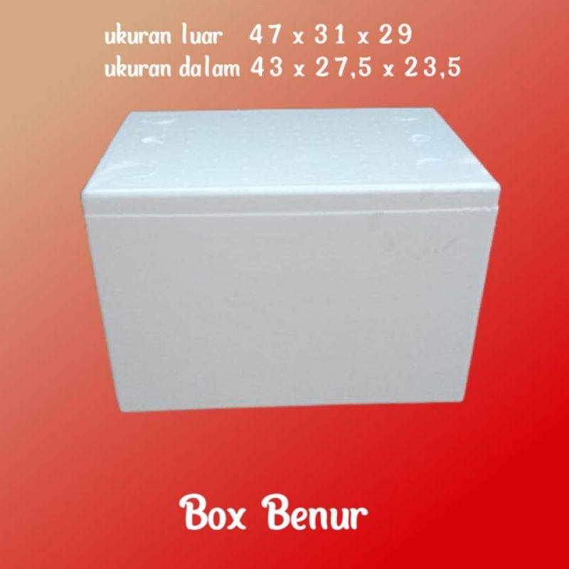 Styrofoam Box benur|Box Styrofoam kotak